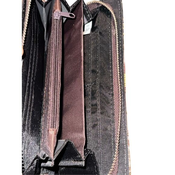 Beautiful Womens Owl Print Canvas Photo Credit Card Holder Purse Ladies Wallet P - Picture 4 of 5